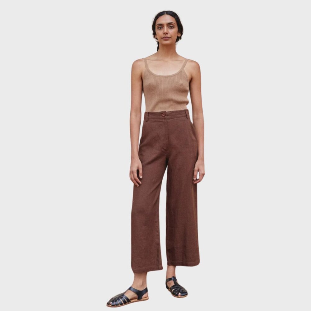 First Rite Avery Trouser in Sequoia Brown (S)